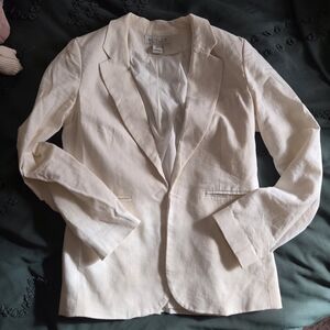 Rachel Zoe Elegant Cream Blazer